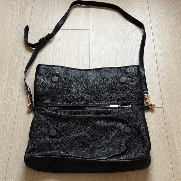 Tory Burch Flap Black Crossbody Bag with Gold Hardware - Picture 5 of 16